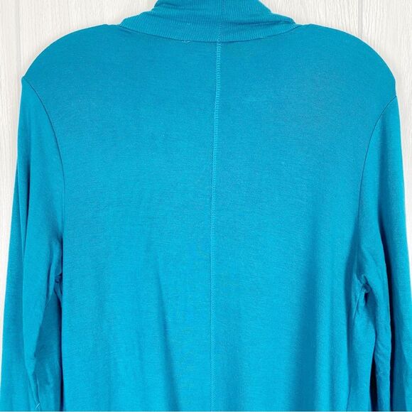 Athleta | Pranayama Wrap Cardigan In Nirvana Teal Size Small Tall - Picture 4 of 13